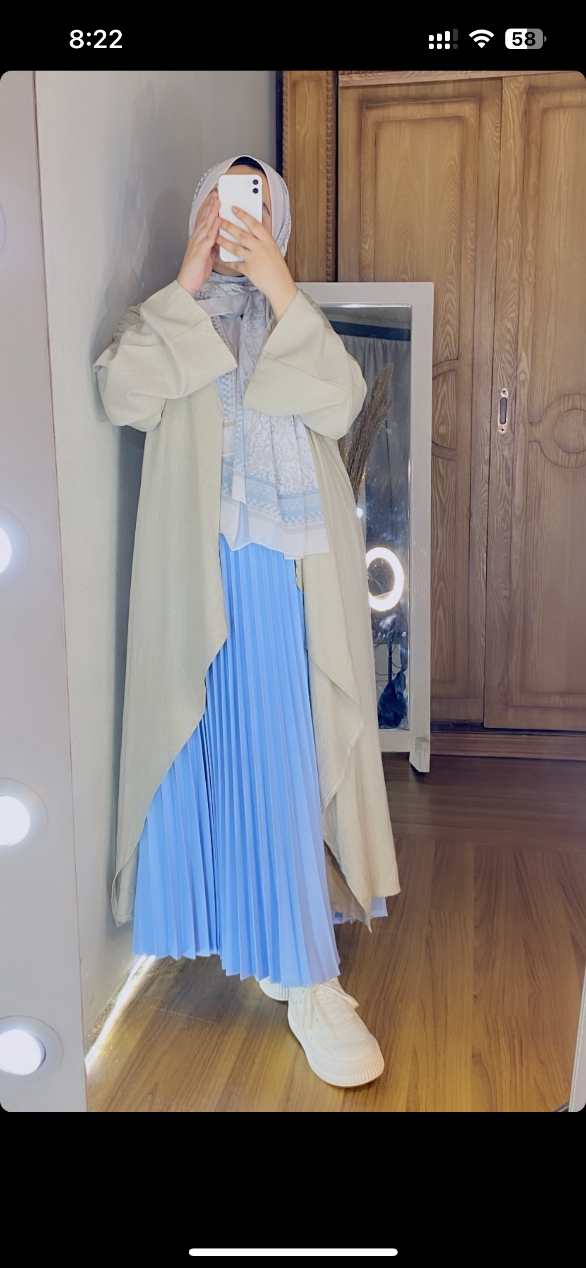 PLEATED SKIRT