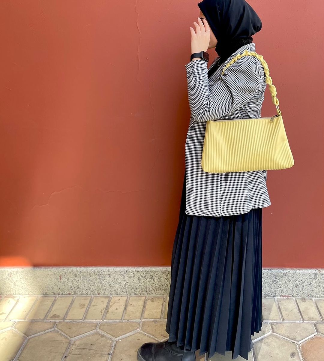 PLEATED SKIRT