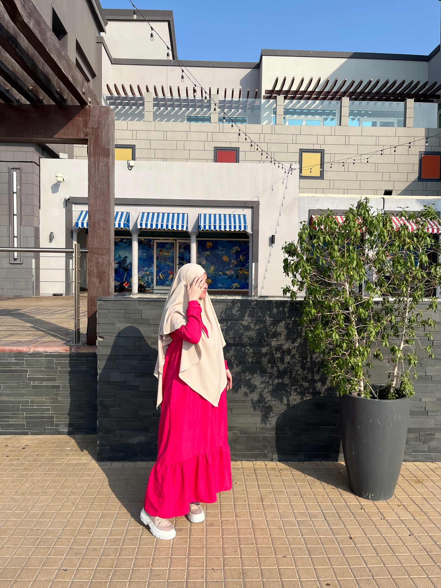 ZAHRA LINEN DRESS