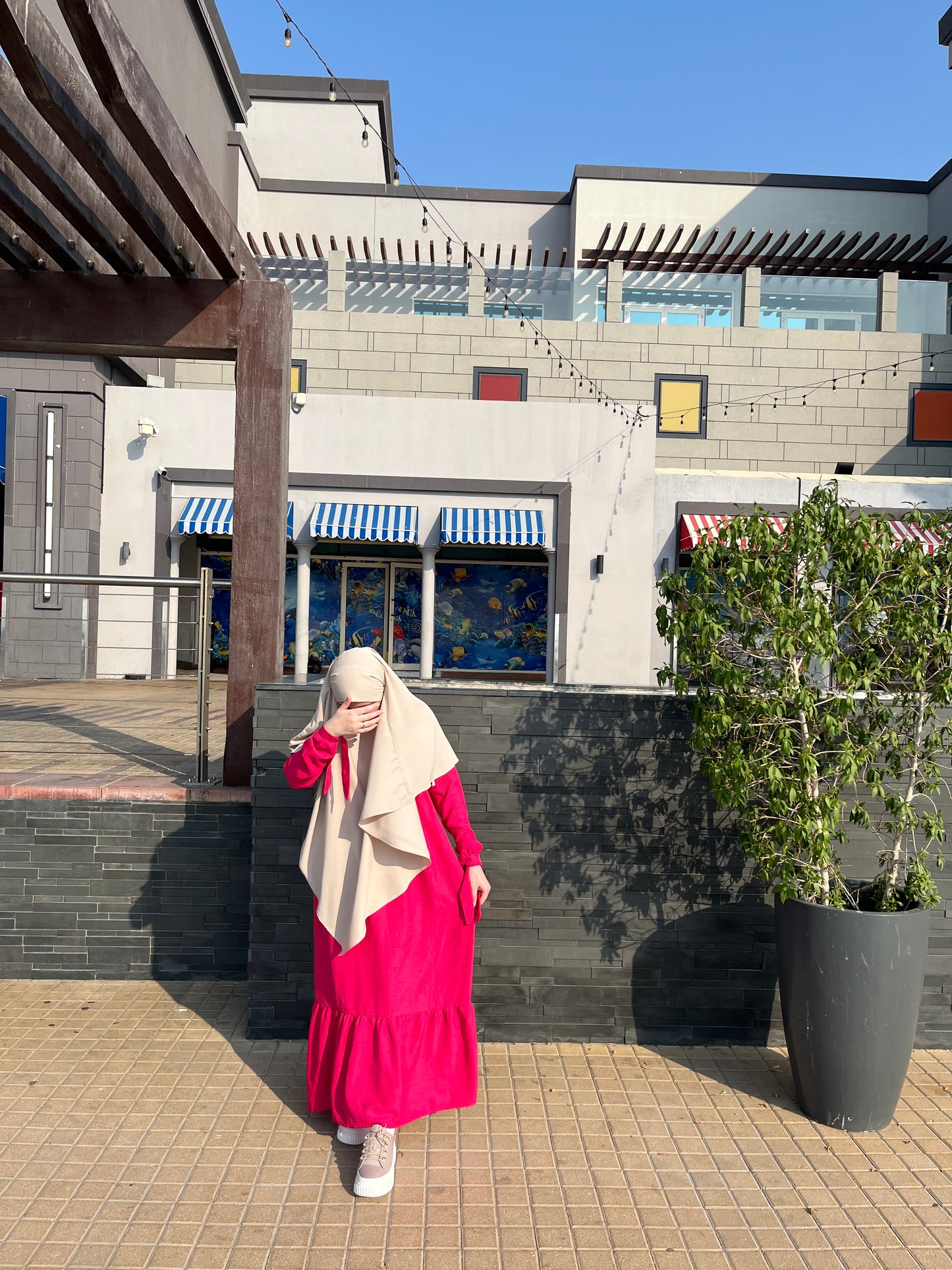 ZAHRA LINEN DRESS