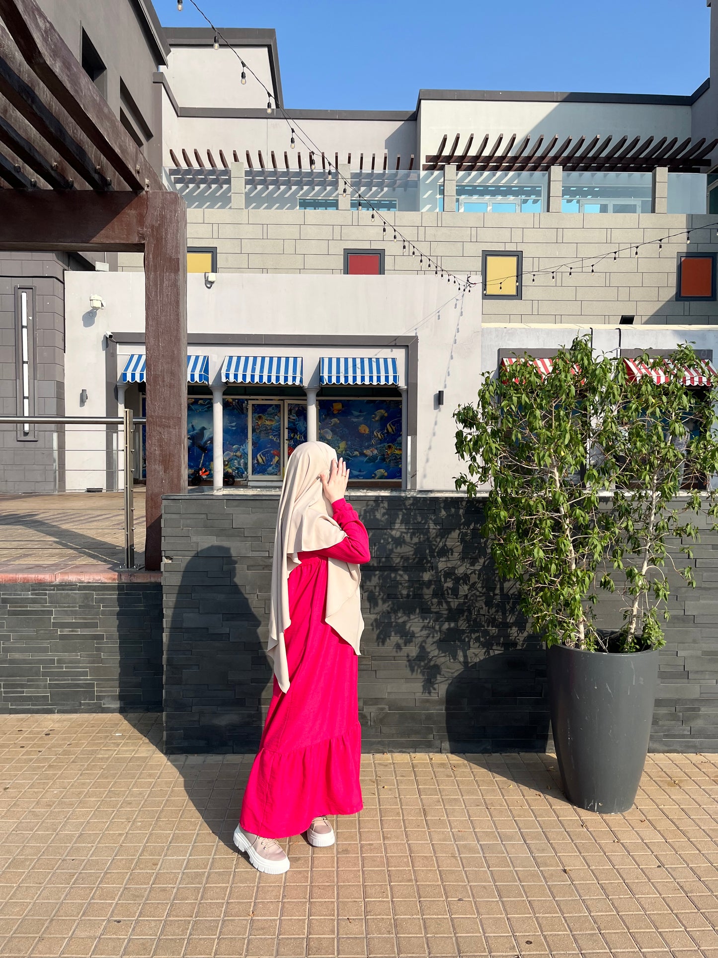 ZAHRA LINEN DRESS