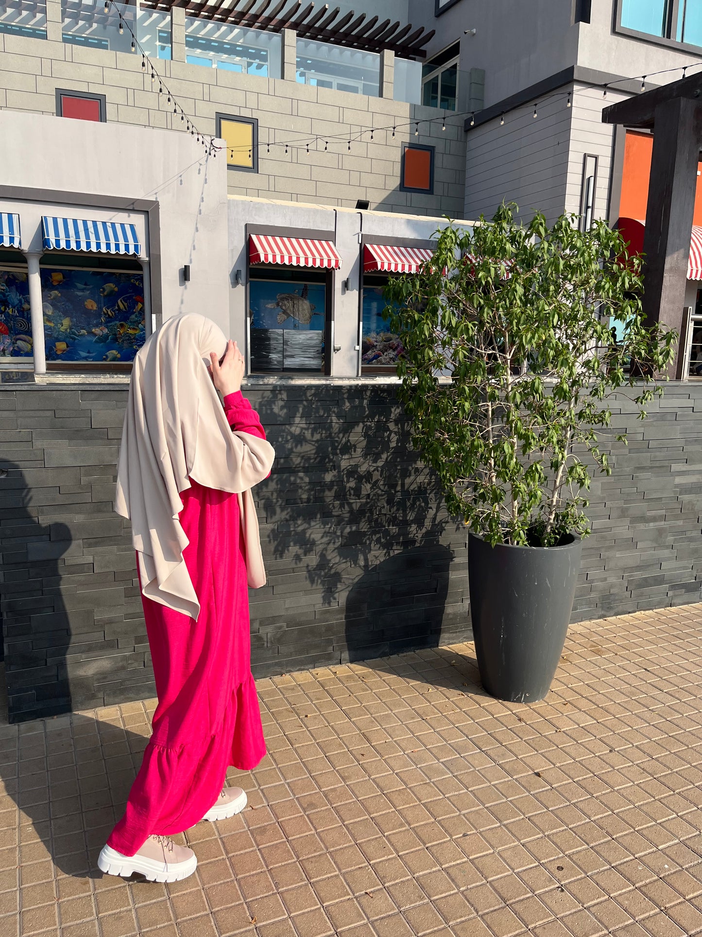 ZAHRA LINEN DRESS