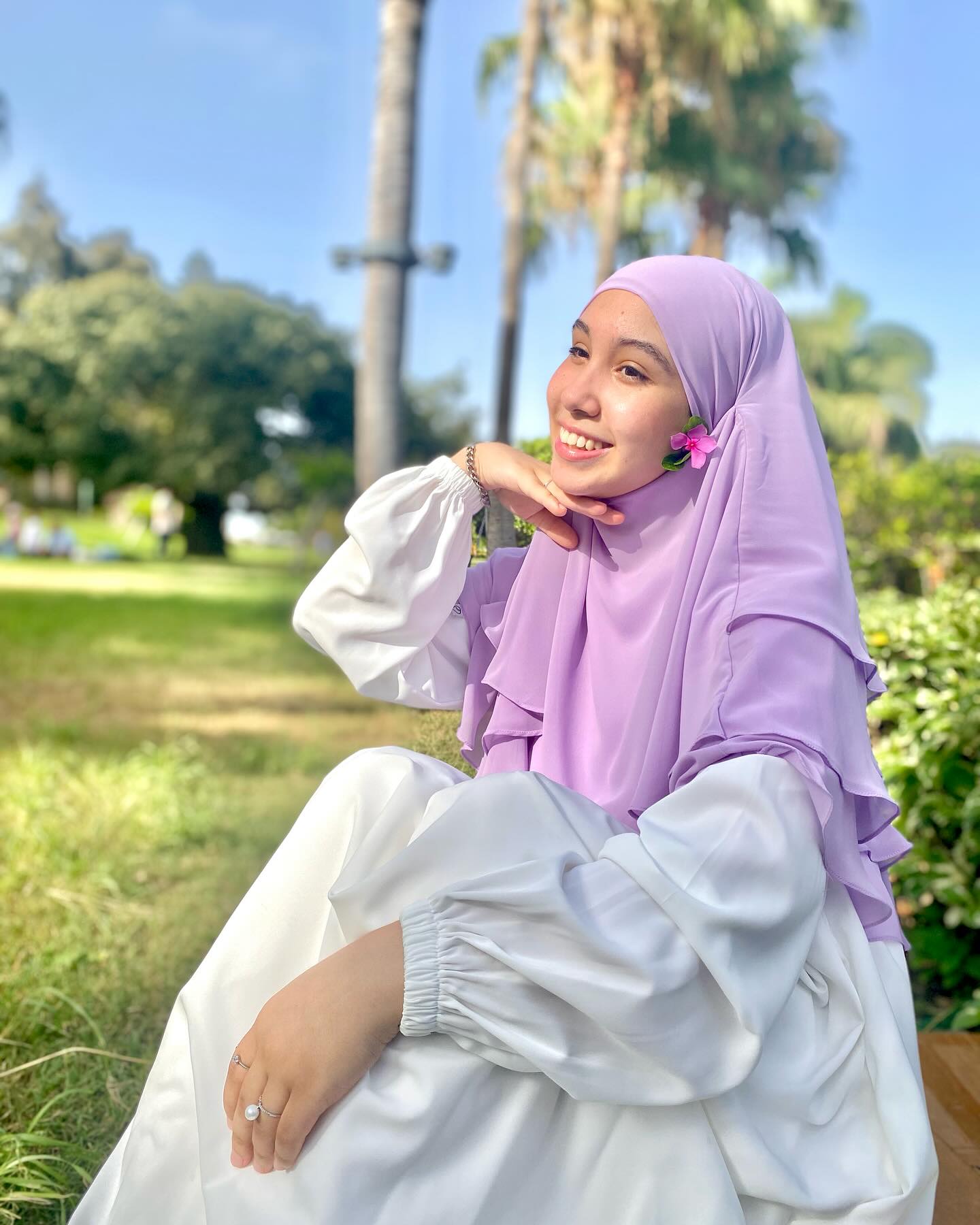 FRENCH KHIMAR 3 LAYERS