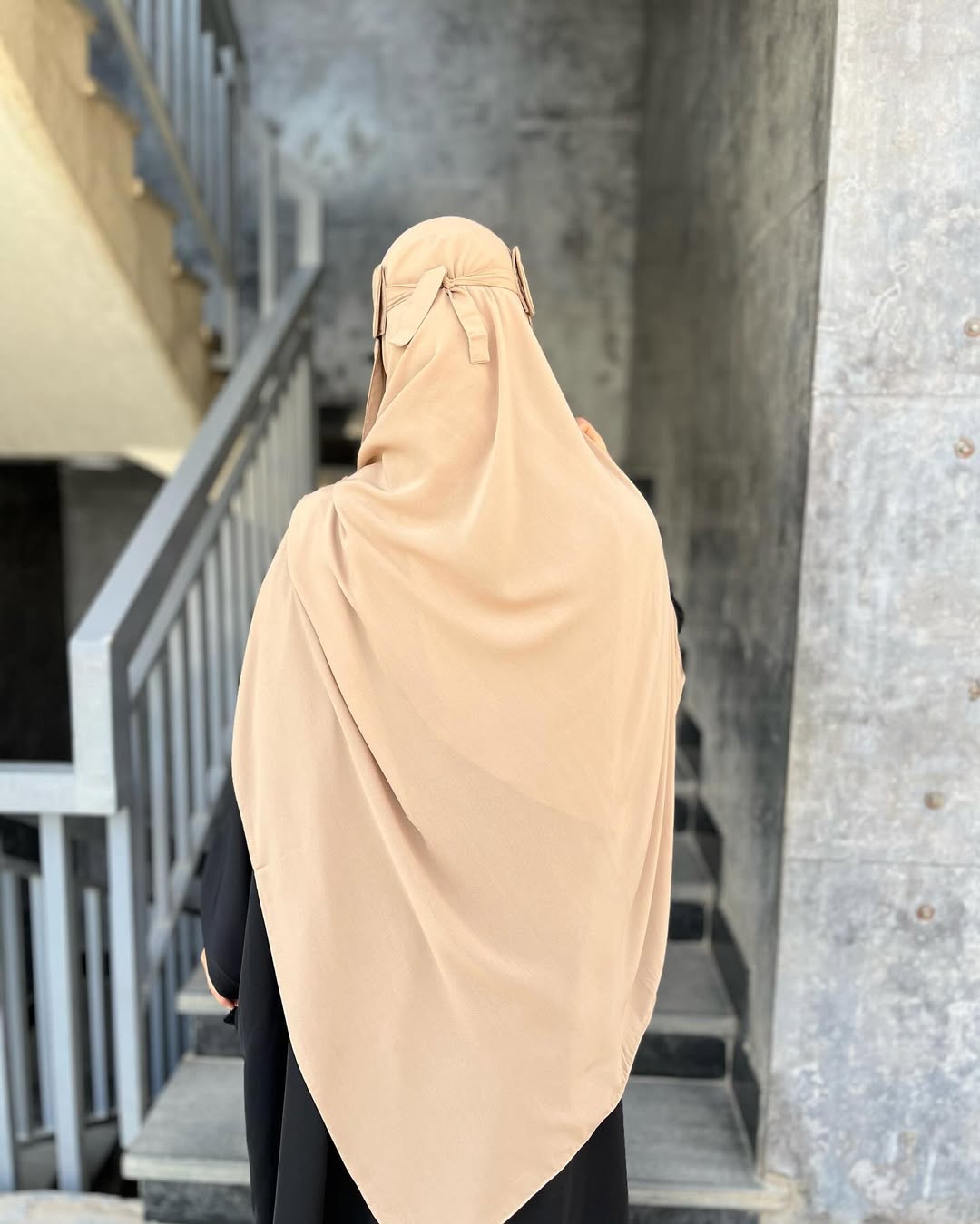 SAUDI NIQAB WITH RECTANGLE HIJAB